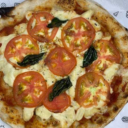 Pizza marguerita vegana